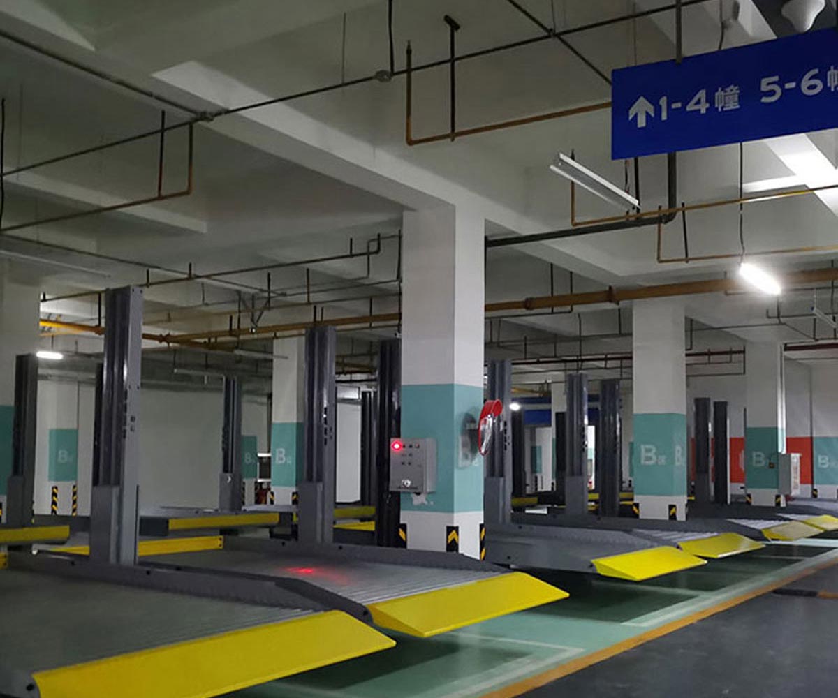 三層升降立體停車庫價格
